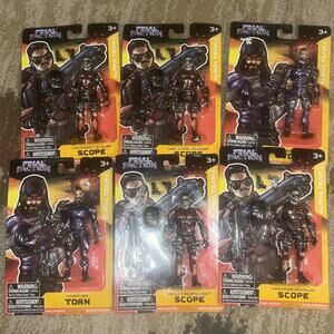Final Faction Action Figure Lot Of 6 Great Value.